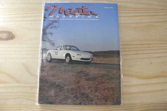 Miata Magazine Winter 1991