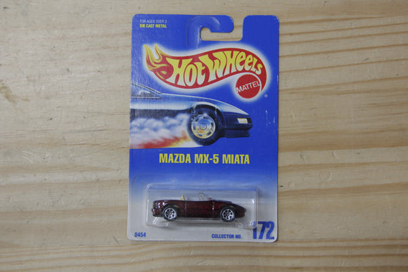 Hot Wheels Vintage Miata Purple