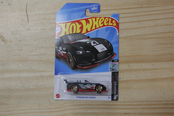 Hot Wheels 15 Miata Black
