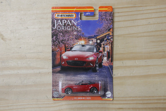 Matchbox Japan Origins 15 Miata Red