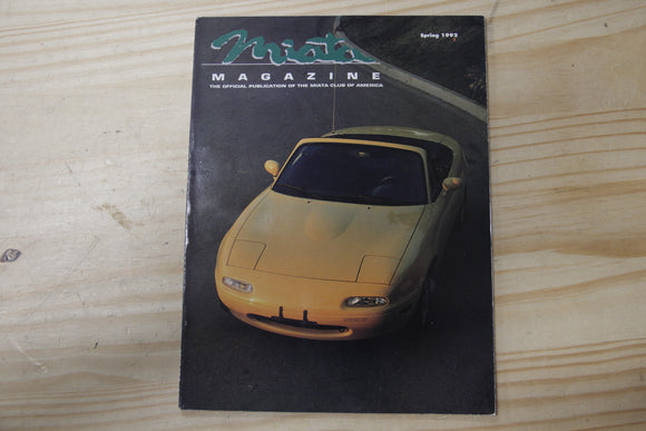 Miata Magazine Spring 1992