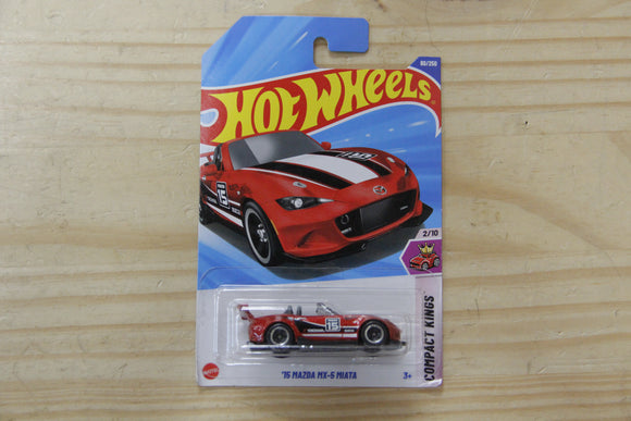 Hot Wheels 15 Miata Red