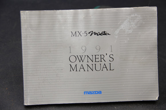 91 Owner's Manual Booklet