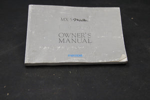 1999 Owners Manual