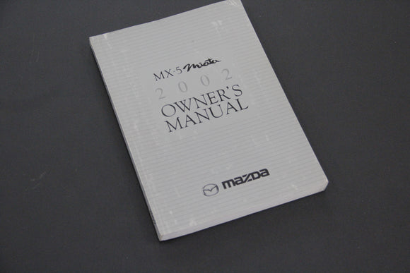 2002 Owners Manual